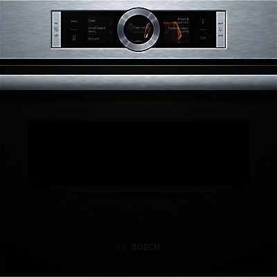 Bosch CMG656BS1B Built-In Combination Microwave Oven, Stainless Steel Bosch CMG656BS1B Built-In Combination Microwave Oven, Stainless Steel